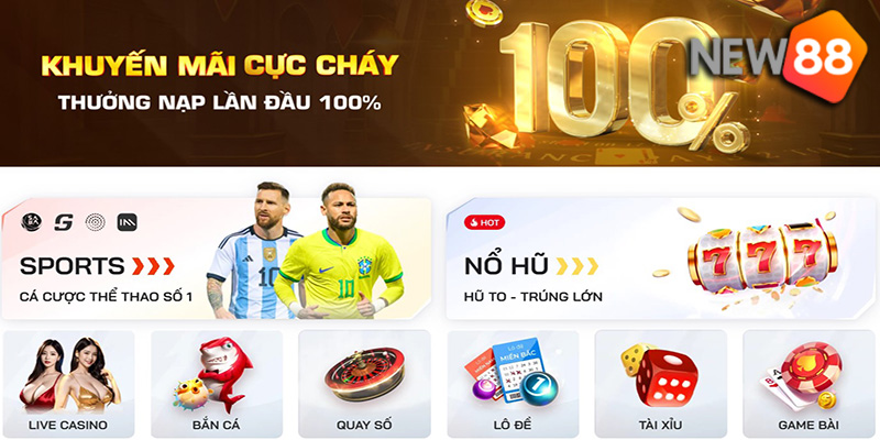 Các hình thức hỗ trợ từ New88